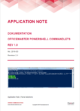 Application Note: PowerShell Cmdlets for OfficeMaster Gate