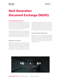 Datasheet: Next Generation Document Exchange (NGDX)