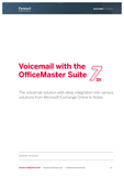 Datasheet: Voicemail with the OfficeMaster Suite 7DX