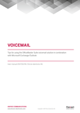 Operating the Voicemail Box