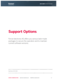 Data sheet: Support options