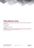 Manual for OfficeMaster Gate